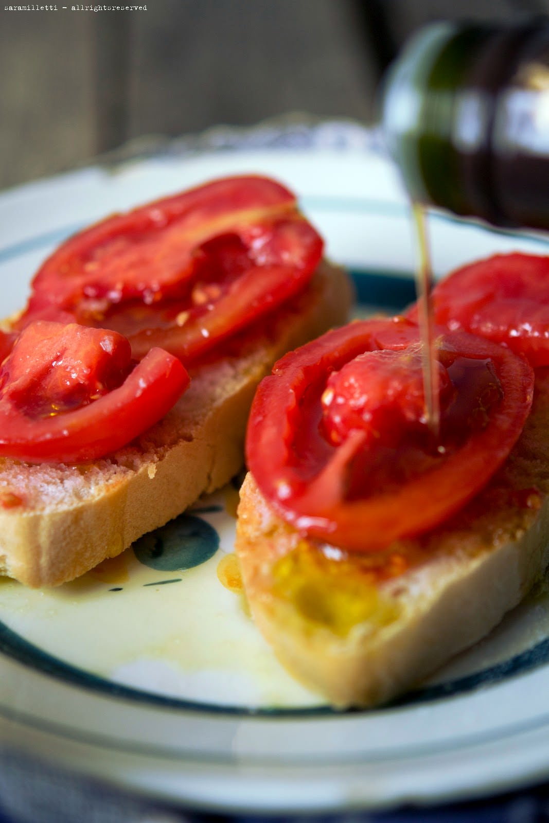 Pane pomodorio e olio La Maliosa