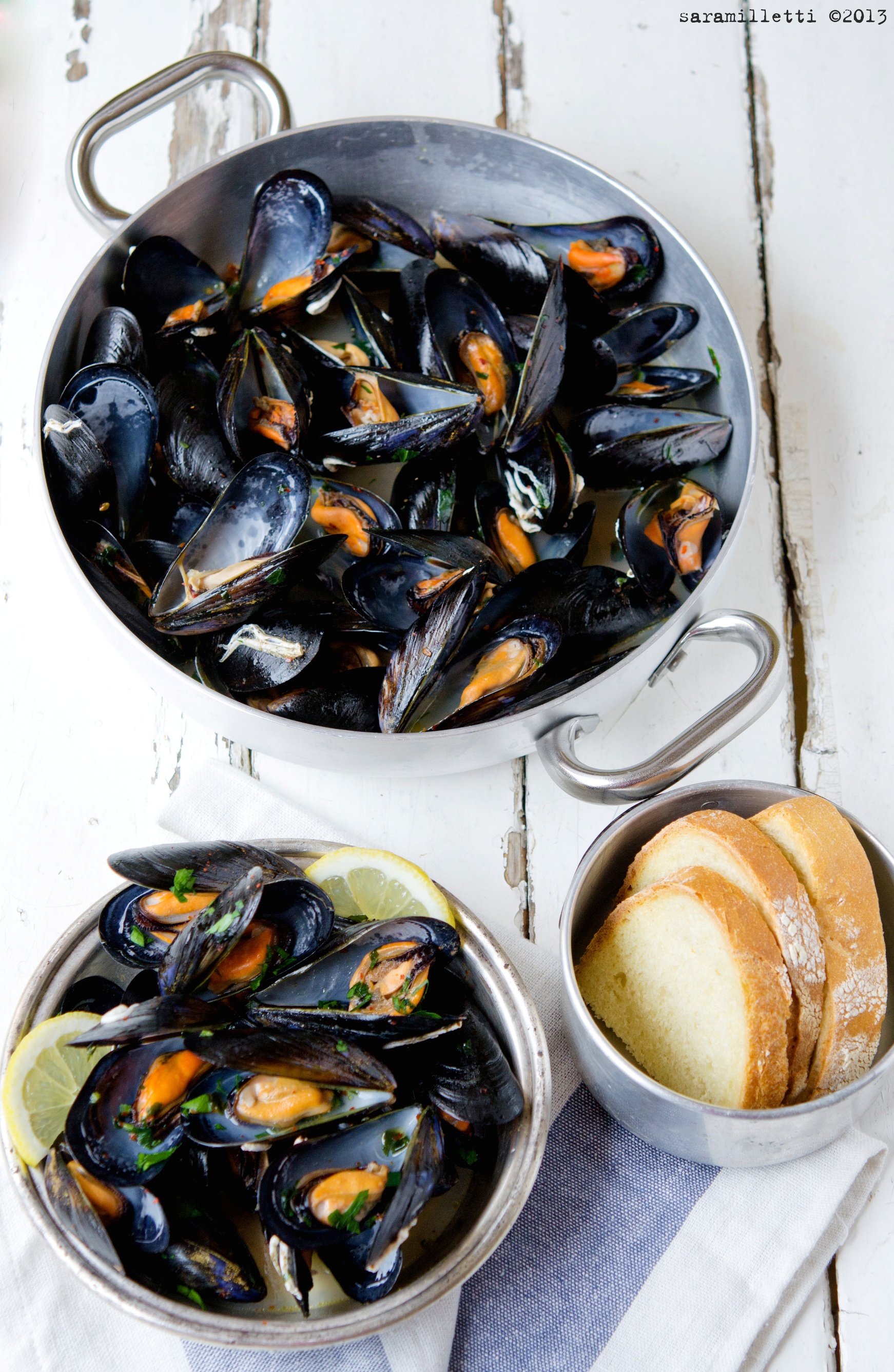 Sauté of mussels